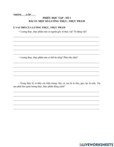 Lương thực thực phẩm