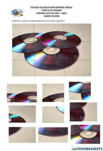 Rompecabezas CD
