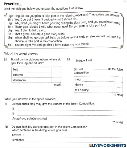 Comprehension Passage