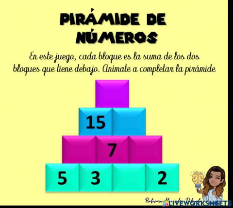 Piramide de numeros