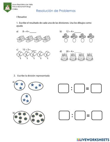 Guia iniciando la división