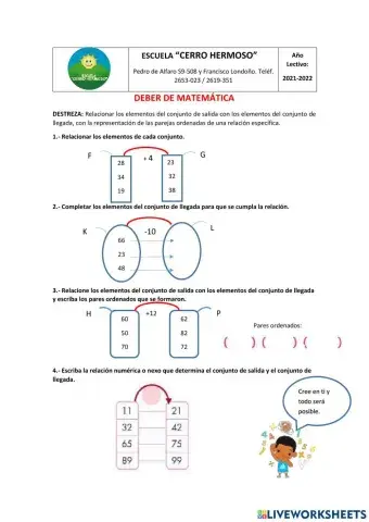 Relaciones entre conjuntos