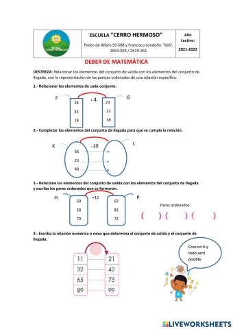 Relaciones entre conjuntos