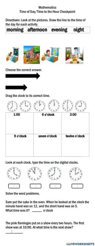 Time of Day-Time to the Hour