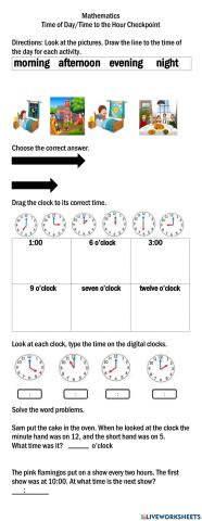 Time of Day-Time to the Hour