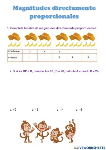 Magnitudes directas