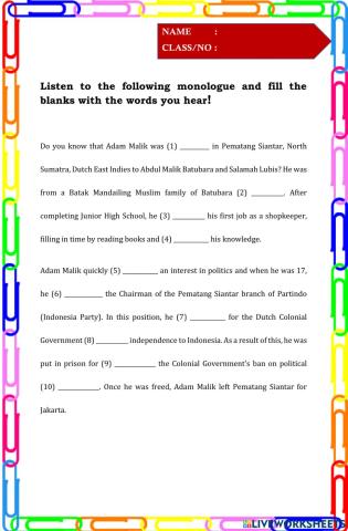 Exercise 1 KD 3.5 Biography