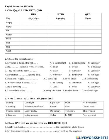 Group 4 HTĐ HTTD QKĐ review