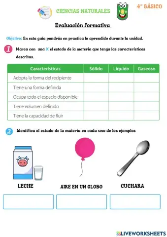 Tarea Ciencias naturales