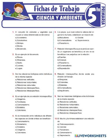 Relaciones biologicas