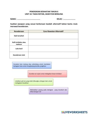 Pendidikan Kesihatan Tahun 6-Bijak Memilih