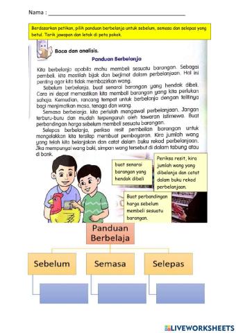 Panduan Berbelanja & Ayat Tanya Lakukan Sendiri, Jimat Belanja