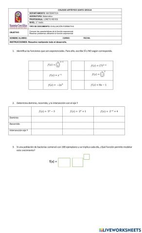 Función exponencial