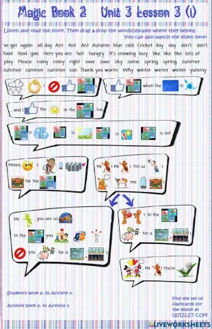 Magic Book 2  Unit 3 Lesson 3 (i)