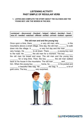 Past simple - regular verbs