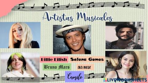 Artistas Musicales