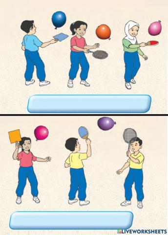 ஊதற்பந்தை அடித்தல்