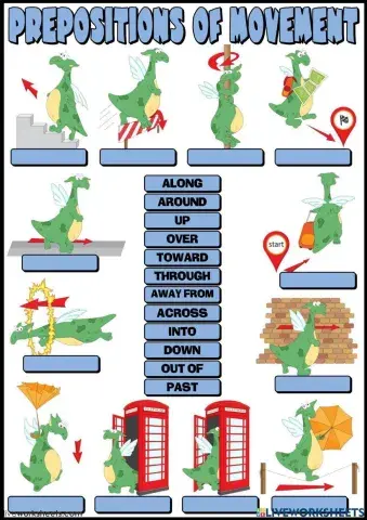 Prepositions of movement