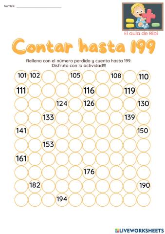 Conteo y operaciones