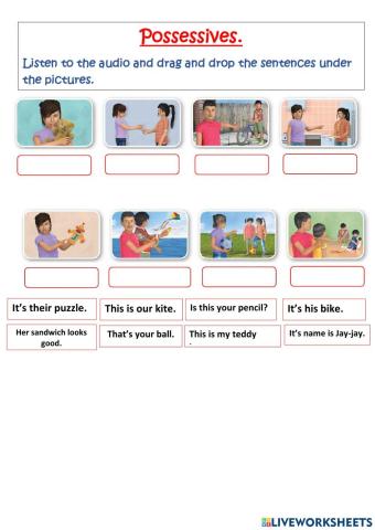 Listening - Possessives