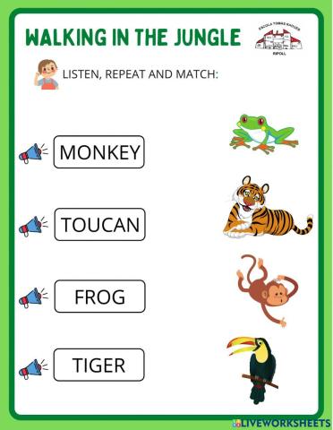 Walking in the jungle