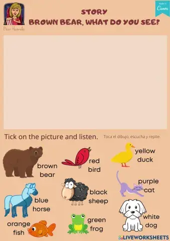 STORY Brown Bear What do you see