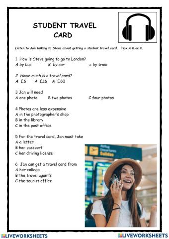 Listening assessment