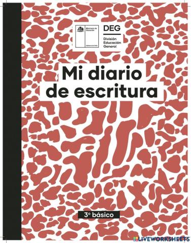Mi diario de escritura