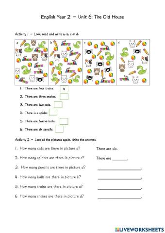 Unit 6: The Old House