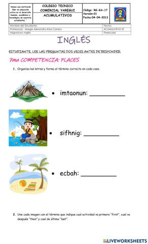 Acumulativo preescolar