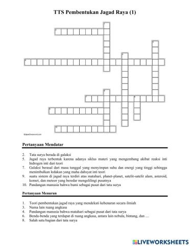 Tts pembentukan jagad raya