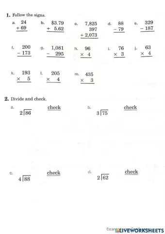 Math Test 4