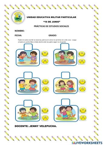 Comportamientos positivos y negativos