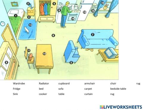 Preket unit 11 furniture