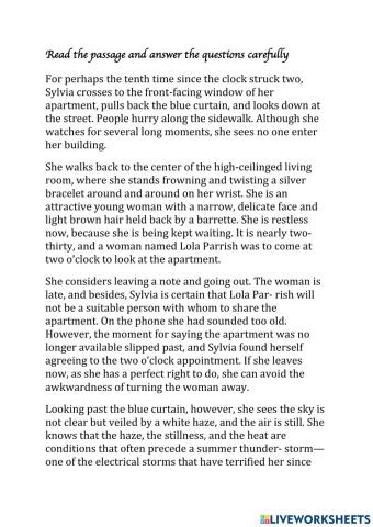 Comprehension-grade8