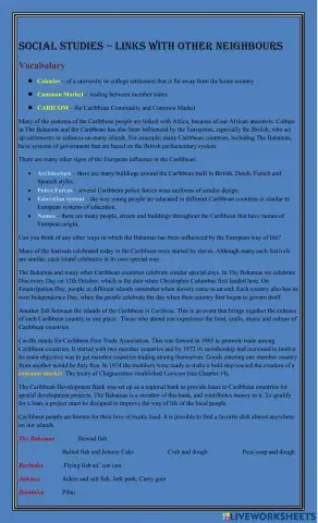 Links with the other Neighbours