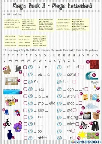 Magic Book 2 - Magic Letterland Revision 4