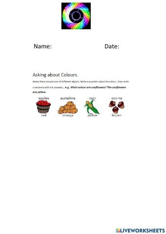 Asking about Colours