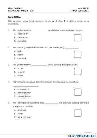 Mib th 2: 13.11.2021
