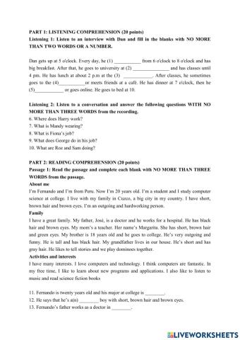 Revision for Midterm