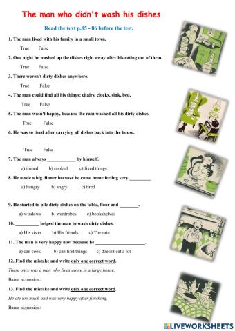 The Man Who Didn't Wash His Dishes