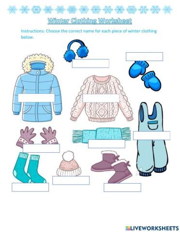 Winter Clothing