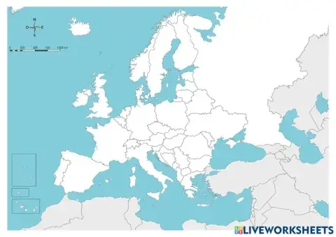 Mapa politico europa