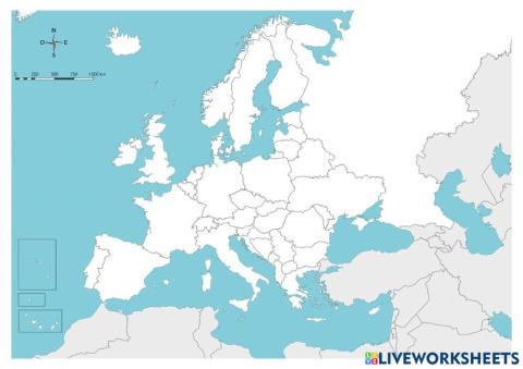Mapa politico europa