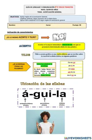 Acentuación general