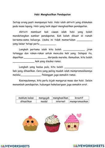 Karangan Hobi Menghasilkan Pendapatan