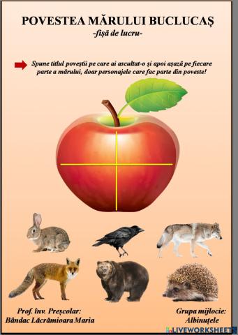 Povestea mărului buclucaș