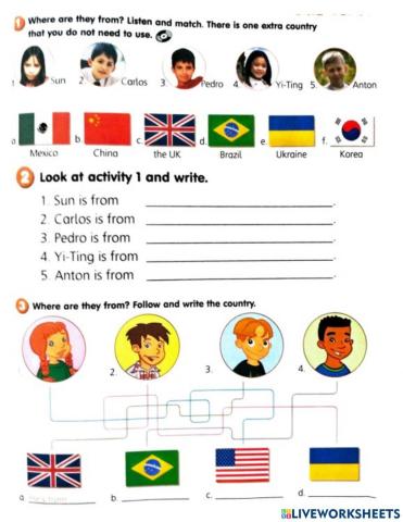 Smart Junior 4 Workbook p.3