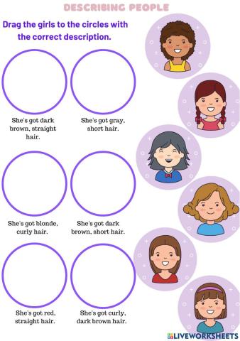 Describing people