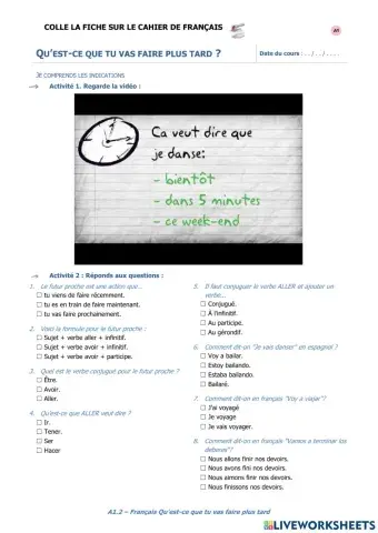 CAv Explication Futur proche